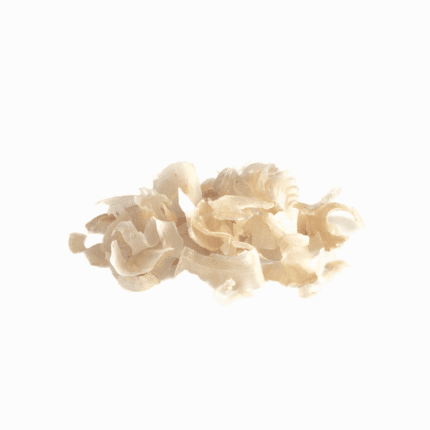 White tragacanth gum flakes, part of our high-quality organic and conventional products for a natural health lifestyle.