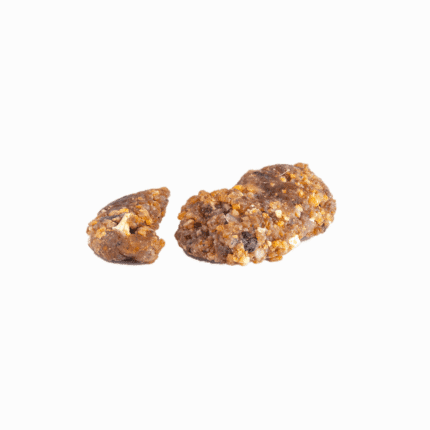 Textured raw Galbanum resin for natural health and a wellness lifestyle, part of our high-quality organic products