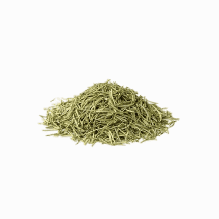 Dried rosemary needles, illustrating high-quality organic and conventional products for a wellness lifestyle.