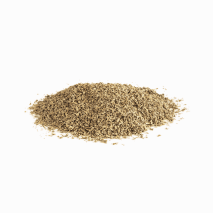Mound of organic anise seeds for natural health nutrition and a holistic wellness lifestyle.