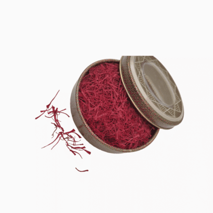 Premium red Sargol saffron threads, a high-quality product for a natural health and wellness lifestyle.
