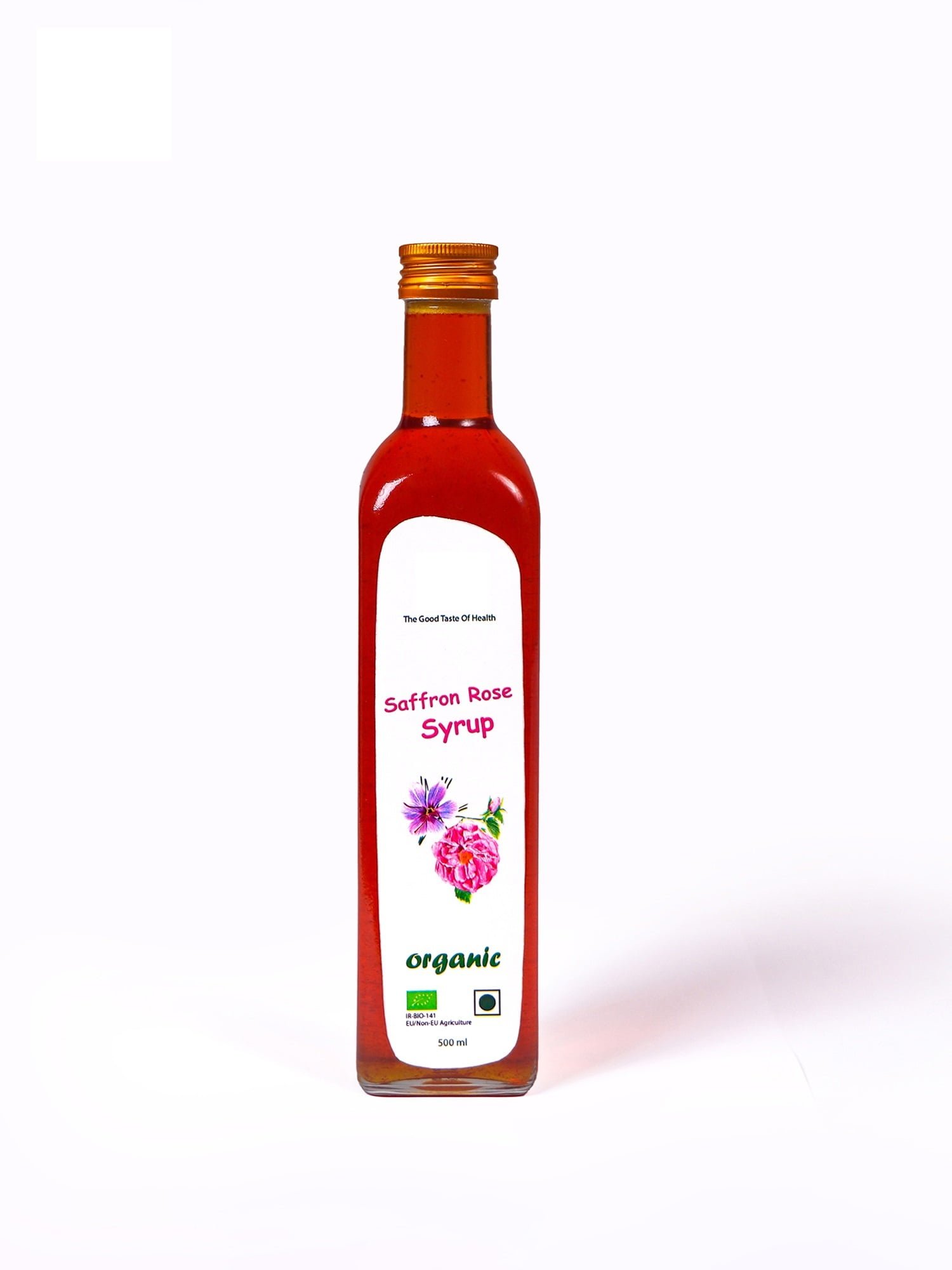 Saffron-Rose Syrup