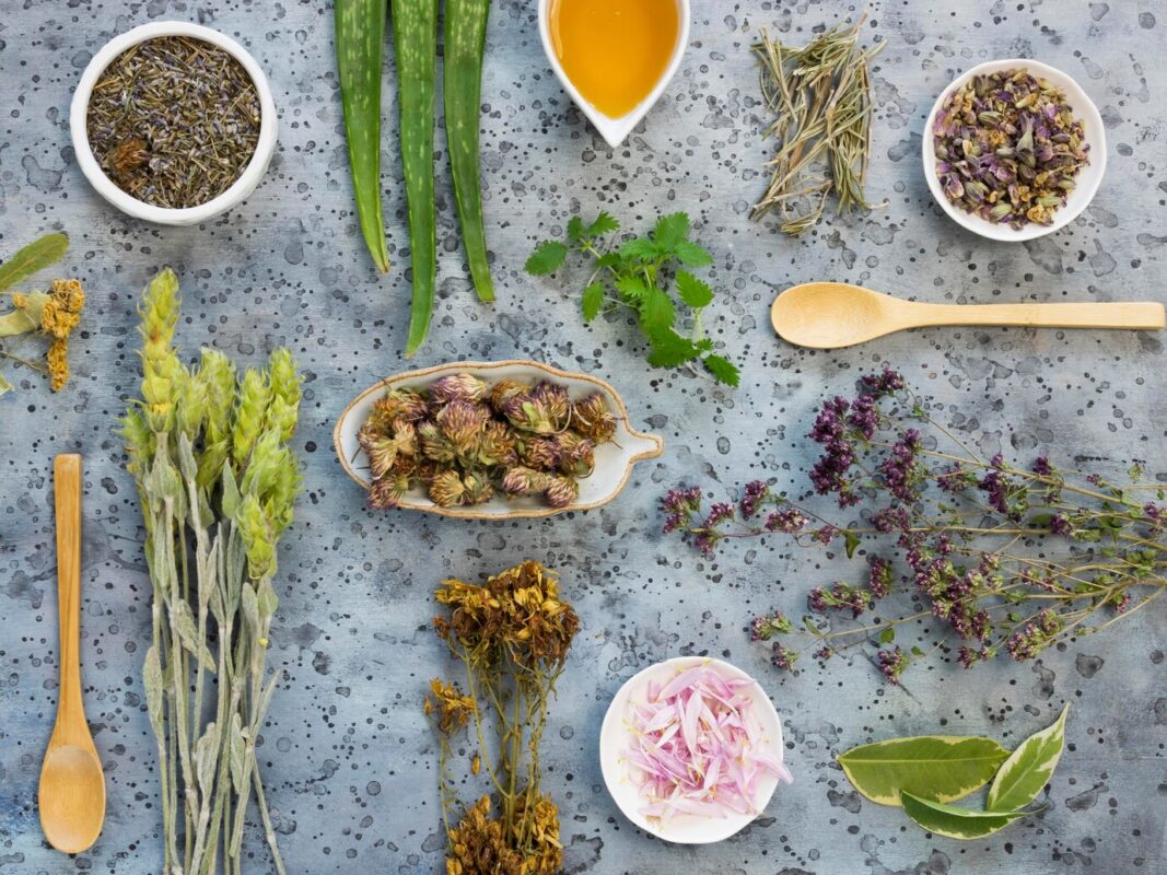 Creative uses of herbs and dried flowers